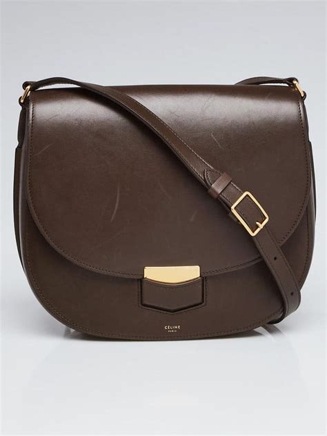 medium trotteur bag celine|Medium Trotteur bag in natural calfskin .